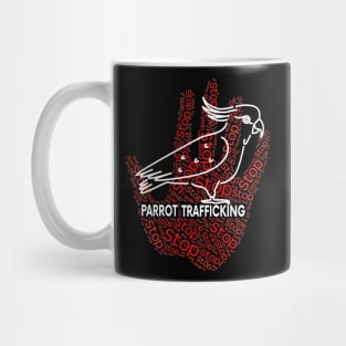 Cockatoo Parrot Stop Trafficking Mug